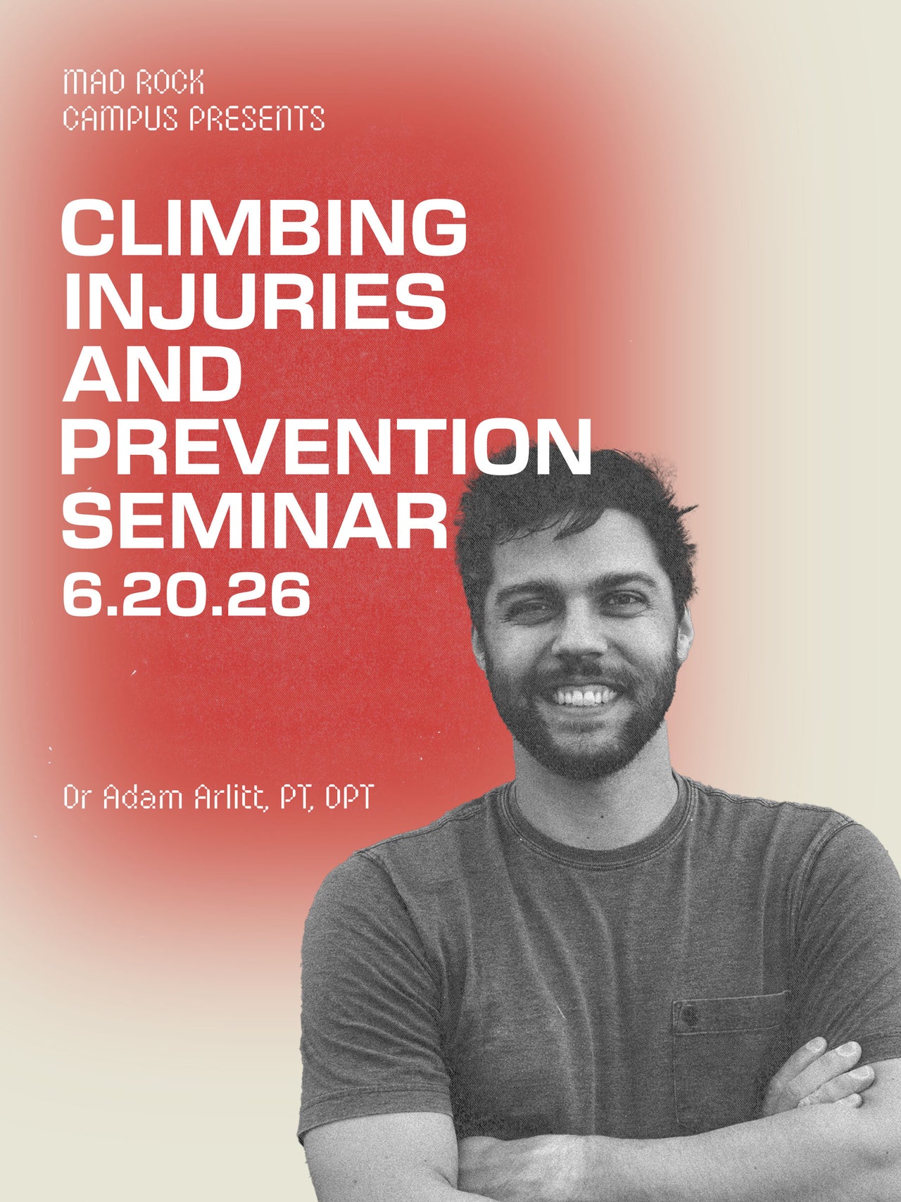 Climbing Injuries and Prevention Seminar