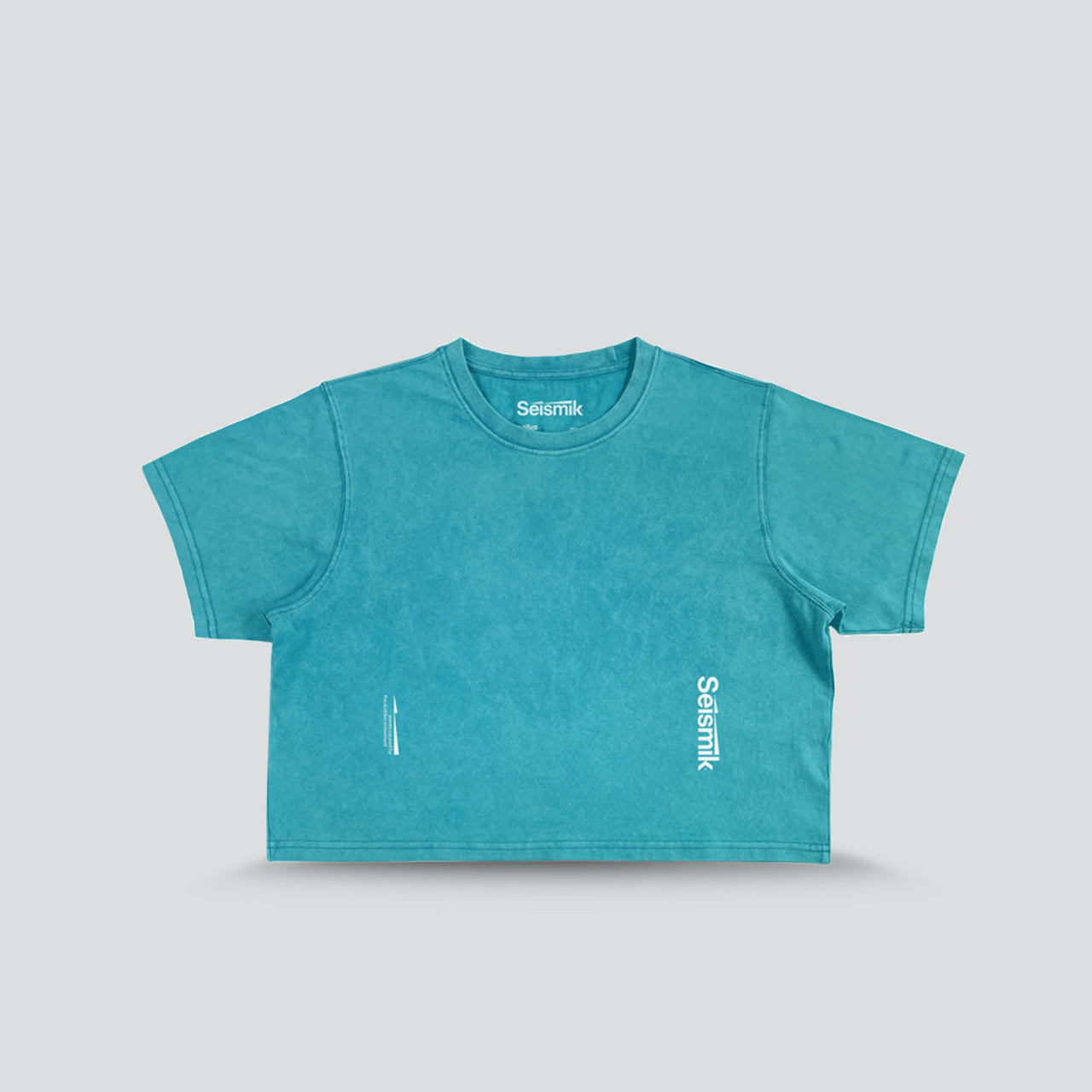 Seismik - Stratum Crop Caribbean Blue